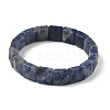 Natural Sodalite Beads Stretch Bracelets for Women Men BJEW-C097-06-11-2