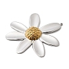 Two Tone 304 Stainless Steel Big Pendants X-STAS-B120-01GP-02-2