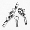 Tarnish Resistant 304 Stainless Steel Lobster Claw Clasps LS-STAS-G075-07A-1