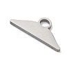 304 Stainless Steel Pendants STAS-P433-12B-P-2