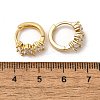 Brass Hoop Earrings EJEW-S256-03B-G-5