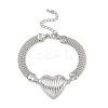 Brass Hollow Ball Chain Bracelets BJEW-H609-02P-1