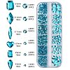 1 Set Glass Rhinestone Nail Art Decoration MRMJ-CP0001-32C-2