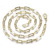 Brass Paperclip Chains MAK-S072-15A-KC-2