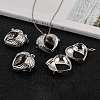 Eco-Friendly Rack Plating Brass Hollow Heart Cage Pendants KK-M180-09P-NR-5