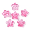 Transparent Spray Paint Glass Beads GLAA-H035-02C-1