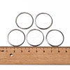 Non-Tarnish 201 Stainless Steel Linking Rings X-STAS-F192-001P-03-3