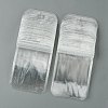 30Pcs Transparent Plastic Resealable Packaging Bags OPP-FS0001-06C-1