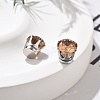 Cubic Zirconia Clip-on Earrings EJEW-L100-01P-04-3