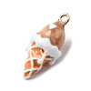 Alloy Enamel Pendants PALLOY-T094-02A-2