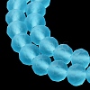 Transparent Glass Beads Strands X1-EGLA-A034-T4mm-MD08-5