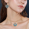 14Pcs 7 Styles Tibetan Style Alloy Pendants FIND-HY0002-03-6