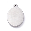 Non-Tarnish 304 Stainless Steel Pendants STAS-P288-11P-2