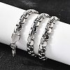 201 Stainless Steel Box Chain Necklaces for Men LS-STAS-V011-01B-P-1-3