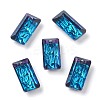 Embossed Glass Rhinestone Pendants GLAA-J101-07A-001BB-1