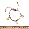 Ocean Series 304 Stainless Steel Charm Bracelets BJEW-K237-25A-G-5