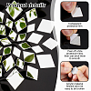 210Pcs 3 Styles Adhesive Acrylic Cabochons Sheets DIY-PH0022-93A-4