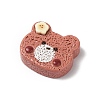 Cute Opaque Resin Cabochons LS-RESI-G106-02F-2