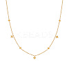 Star 304 Stainless Steel Link Chain Anklets for Women FS-WGDE11C-01-5