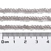 Baking Paint Imitation Jade Glass Bead Strands DGLA-A034-J2MM-A43-2