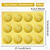 34 Sheets Self Adhesive Gold Foil Embossed Stickers DIY-WH0509-048-2