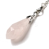 Natural Rose Quartz Dowsing Pendulum Big Pendants G-H286-03P-03-3