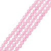 2 Strands Natural Rose Quartz Beads Strands G-GO0001-56-1