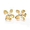 304 Stainless Steel Stud Earrings EJEW-C133-03G-3