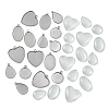 DIY Blank 304 Stainless Steel Pendant Making Kit DIY-FS0005-78-1