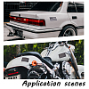 Aluminum & Acrylic Adhesive Sticker Car Stickers DIY-FH0004-26-5