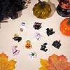 20Pcs 10 Style Halloween Theme Opaque Resin Cabochons RESI-SC0001-63-4