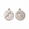 Non-Tarnish 201 Stainless Steel Charms LS-STAS-E188-08P-1