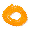 Imitate Austrian Crystal Frosted Glass Beads Strands EGLA-A039-T3mm-MD23-3
