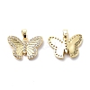 Brass Cubic Zirconia Pendants KK-G446-24G-03-1
