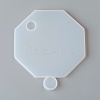 Octagon Lid Silicone Molds LS-AJEW-D046-18-3