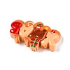 Christmas Opaque Resin Decoden Cabochons X-RESI-N039-114C-2