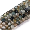 Natural Dragon Veins Agate Beads Strands G-G177-E06-01-2