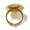 Ion Plating(IP) 304 Stainless Steel Open Cuff Rings RJEW-C079-16G-01-3