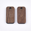 Walnut Wood Pendants WOOD-S054-31-2