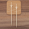 Sword Alloy Hair Sticks PW-WG0B211-03-1
