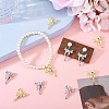 20Pcs 2 Colors Alloy Pendants FIND-TA0008-04-7