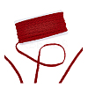 25M Polyester Braided Lace Trim OCOR-WH0082-300A-7