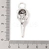Tibetan Style Alloy Pendants PALLOY-K110-27AS-RS-2