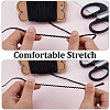 25 Yards Nylon Wavy Fringe Lace Trim Ribbon OCOR-GF0004-30A-6