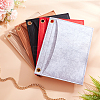 5Pcs 5 Colors Wool Felt Purse Organizer Insert FIND-WR0007-40A-4