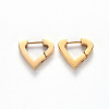 PVD Vacuum Plating 304 Stainless Steel Huggie Hoop Earrings STAS-S103-20G-1