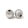 Textured 304 Stainless Steel Beads STAS-I358-11P-04-2