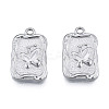 Non-Tarnish 304 Stainless Steel Pendants STAS-N098-204P-3