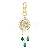 Alloy Moon & Sun Pendant Decorations HJEW-JM02002-4