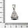 304 Stainless Steel Pendants STAS-B167-01P-3